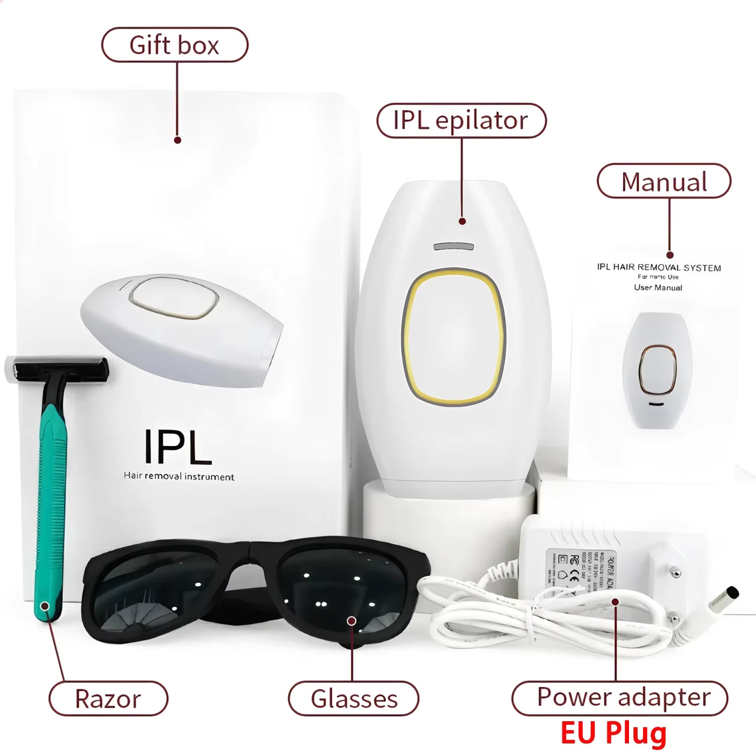 IPL Hair Removal Device